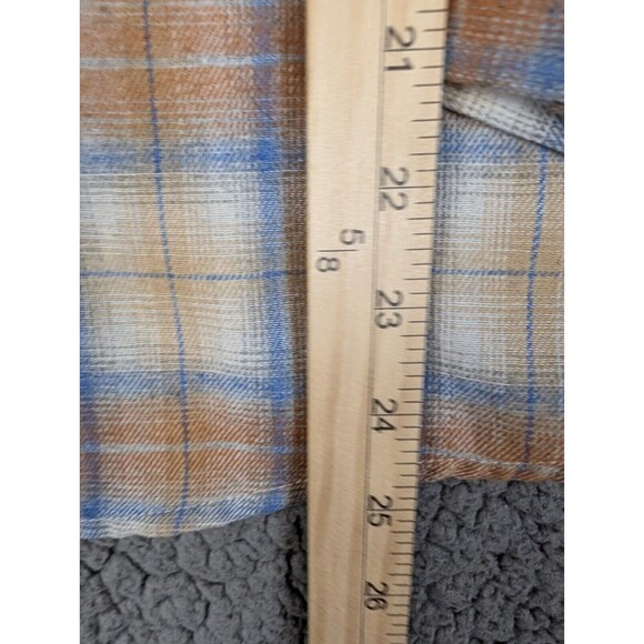 Princess Polly Plaid Oversized Flannel Button-up Shirt Shacket Size S/M - Picture 6 of 10